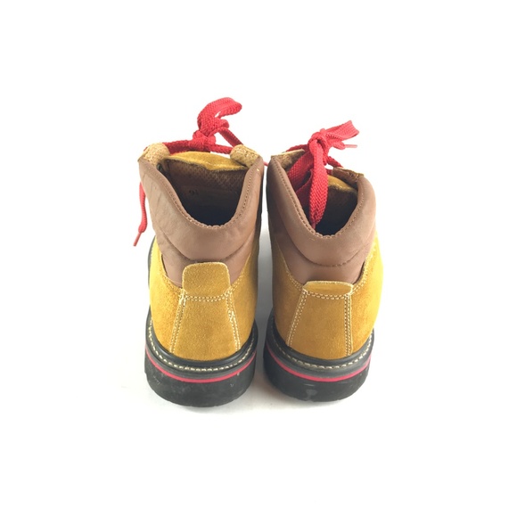 Vintage 80\'s Northwest Territory Red Laced Boots main image 5